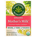 Traditional Medicinals, Organic Mother's Milk, Original with Fennel & Fenugreek, Caffeine Free, 16 Wrapped Tea Bags, 0.06 oz (1.75 g) Each