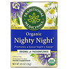 Traditional Medicinals, Organic Nighty Night,  Original with Passionflower, Caffeine Free, 16 Wrapped Tea Bags, .85 oz (24 g)