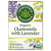 Traditional Medicinals, Organic Chamomile with Lavender, Caffeine Free, 16 Wrapped Tea Bags, .85 oz (24 g)