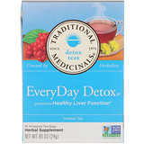 Traditional Medicinals, Чай для детоксикации, EveryDay Detox, 16 чайных пакетиков, 24 г отзывы