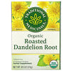 Traditional Medicinals, Organic Roasted Dandelion Root, Caffeine Free, 16 Wrapped Tea Bags, .85 oz (24 g)