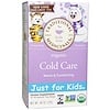 Just for Kids, Organic Cold Care, Naturally Caffeine Free Herbal Tea, 18 Tea Bags, .96 oz (27 g)
