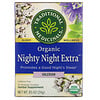 Traditional Medicinals, Organic Nighty Night Extra Tea, Bio-Tee für ruhigen Schlaf, Baldrian, 16 verpackte Teebeutel, 24 g (0,85 oz.)