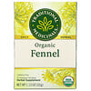 Traditional Medicinals, Organic Fennel, Bio-Fenchel, koffeinfrei, 16 einzeln verpackte Teebeutel, 32 g (1,13 oz.)