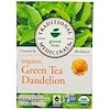 Органический зеленый чай с одуванчиком, без кофеина, 16 пакетиков, 1,13 унции (32 г)