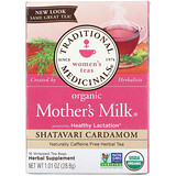 Отзывы о Organic Mother’s Milk, Shatavari Cardamom, без кофеина, 16 упакованных пакетиков, каждый по .06 унц. (1.8 г)