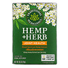 Traditional Medicinals, Hemp+ Herb, Joint Health, + Meadowsweet, Caffeine Free, 16 Wrapped Tea Bags, .85 oz (24 g)