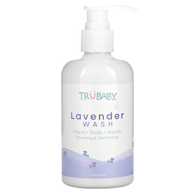 

TruKid Baby Lavender Wash Face + Body + Hands 8 fl oz (236.5 ml)