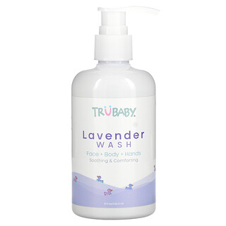 TruKid, Baby, Lavender Wash, Face + Body + Hands, 8 fl oz (236.5 ml)