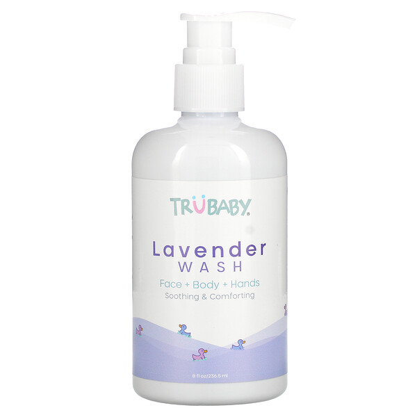 Baby, Lavender Wash, Face + Body + Hands, 8 fl oz (236.5 ml)
