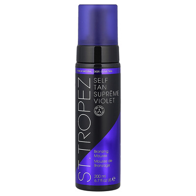 St. Tropez, Autobronceante, Mousse bronceadora, Para un bronceado oliva natural, profundo, 200 ml (6,7 oz. líq.)