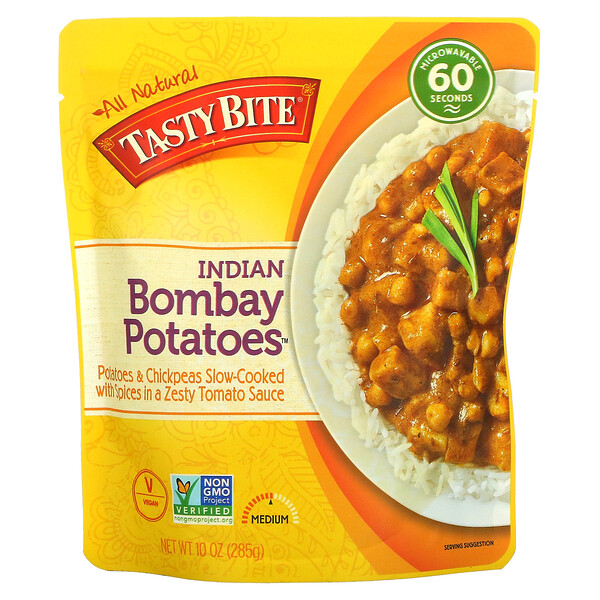 Tasty Bite‏, Indian Bombay Potatoes, Medium, 10 oz (285 g)