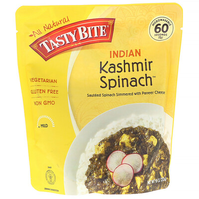 Tasty Bite Indian, Kashmir Spinach, 10 oz (285 g)