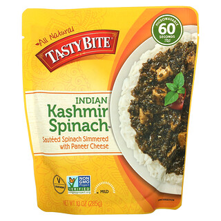 Tasty Bite, インド料理、カシミールスピナッチ、マイルド、285g（10オンス）