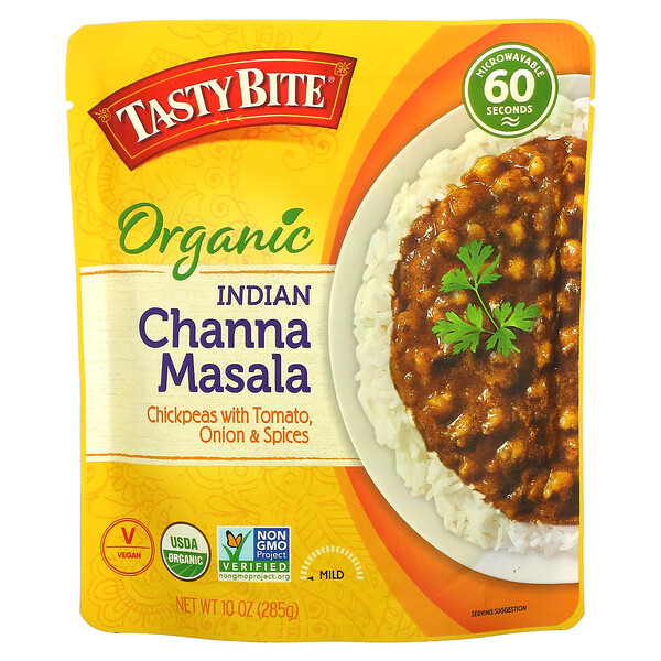 Tasty Bite‏, Organic Indian Channa Masala, Mild, 10 oz (285 g)