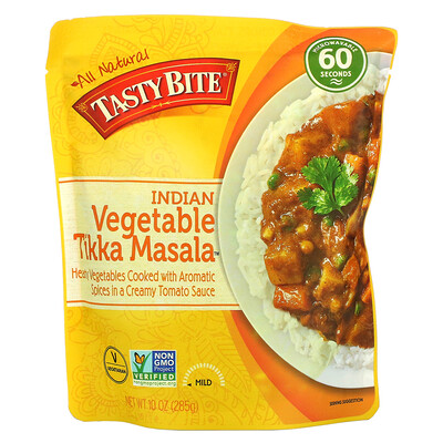 Tasty Bite Индийские овощи тикка масала, мягкие, 285 г (10 унций)