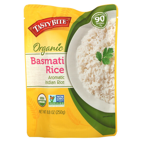 Tasty Bite‏, Organic, Basmati Rice, 8.8 oz (250 g)