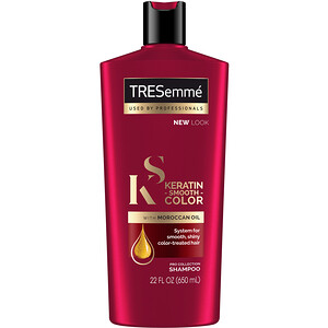 Отзывы о Tresemme, Keratin Smooth Color Shampoo with Moroccan Oil, 22 fl oz (650 ml)