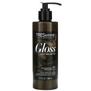 Tresemme, Gloss，染色護髮素，淺黑色，7.7 液量盎司（228 毫升）