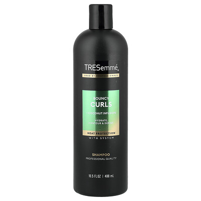 Product Image for TRESemmé, Bouncy Curls Shampoo, 16.5 fl oz (488 ml)