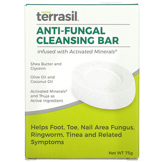 Terrasil, Anti-Fungal Cleansing Bar, 75 g