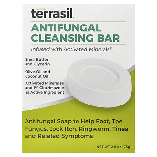 Terrasil, Sabun Bar Pencuci Antikulat, 2.6 oz (75 g)