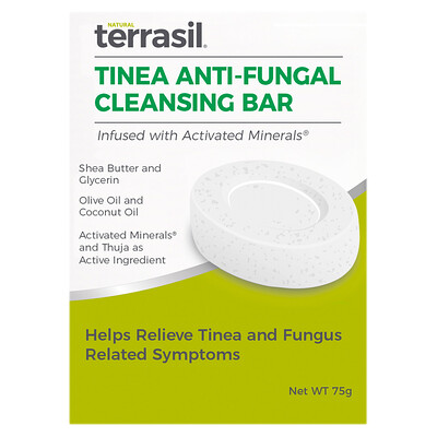 

Terrasil Очищающее мыло от грибка Tinea 75 г