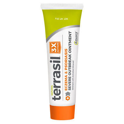 

Terrasil, Eczema & Psoriasis Severe Outbreak Ointment, 28 g