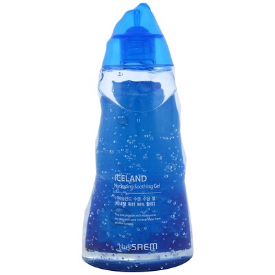 The Saem Iceland, увлажняющий успокаивающий гель, 300 мл (10.14 fl oz)