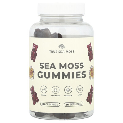 True Sea Moss  Sea Moss Gummies  60 Gummies