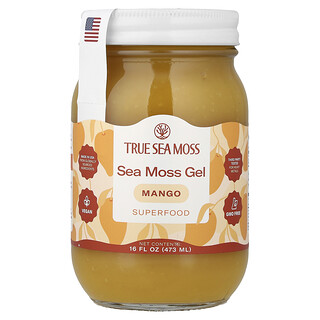 True Sea Moss, гель із морським мохом, суперфуд, манго, 473 мл (16 рідк. унцій)