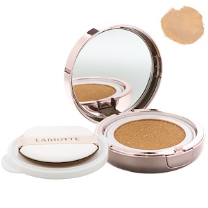 Chateau Labiotte, Classic Made Fitting Cushion, SPF50+, PA++++, Natural Beige with Refill, 2 - 15 g Each
