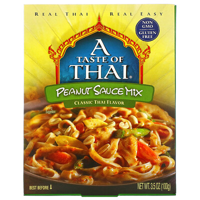 A Taste Of Thai Смесь арахисового соуса, 100 г (3,5 унции)
