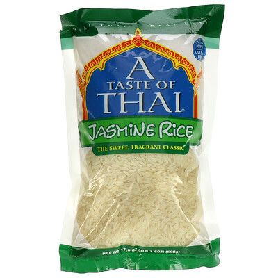 A Taste Of Thai Жасминовый рис, 500 г (17,6 унции)