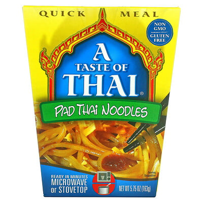 A Taste Of Thai Тайская лапша, 163 г (5,75 унции)