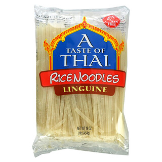 A Taste Of Thai, Rice Noodles, Linguine, 16 oz (454 g)