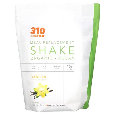 310 Nutrition Meal Replacement Shake Vanilla 28.6 oz (812 g)