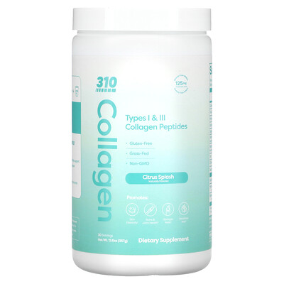 310 Nutrition Collagen пептиды коллагена типа I и III цитрусовые 357 г (12 6 унции)