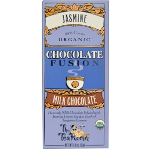 The Tea Room, Шоколадный фьюжн, молочный шоколад, жасмин, 1,8 унции (51 г)