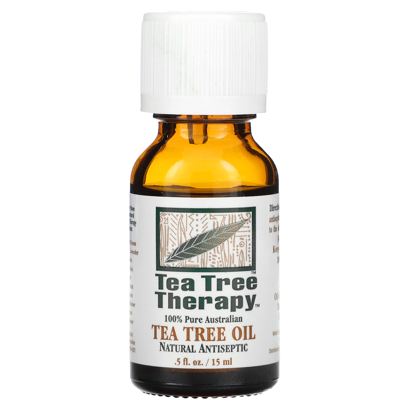 ティーツリーオイル .5 液量オンス (15 ml)