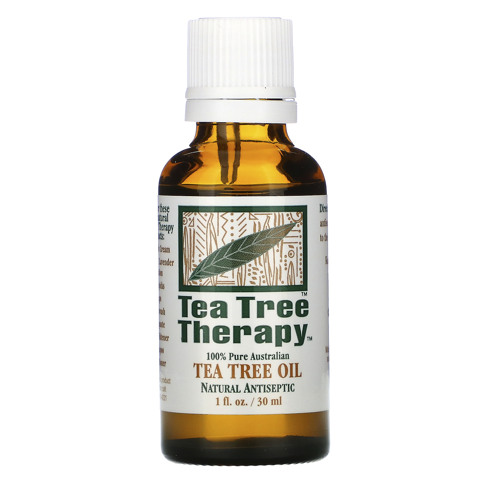 Tea Tree Therapy ティー ツリー オイル 1 Fl Oz 30 Ml Iherb
