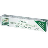 Tea Tree Therapy, Натуральная Отбеливающая Зубная Паста, с Маслом Чайного Дерева 3 унции (85 г) отзывы