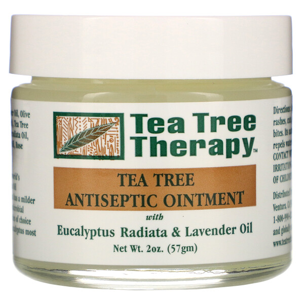 Tea Tree Therapy‏, Tea Tree Antiseptic Ointment, 2 oz (57 g)