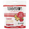 Tummydrops, 유기농 생강 드롭, 딸기, 사탕 정제 33정