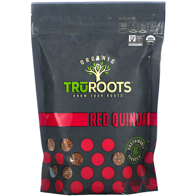 Купить TruRoots Organic, Red Quinoa, 12 oz (340 g)