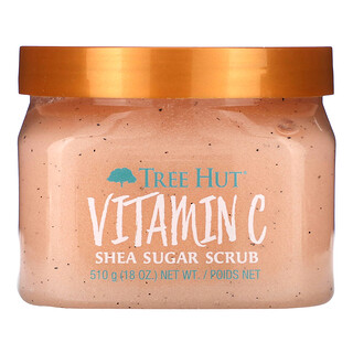Tree Hut, Shea Sugar Scrub, Vitamin C, 18 oz (510 g)