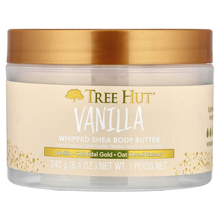 Tree Hut, Whipped Shea Body Butter, Vanilla, 8.4 oz (240 g)