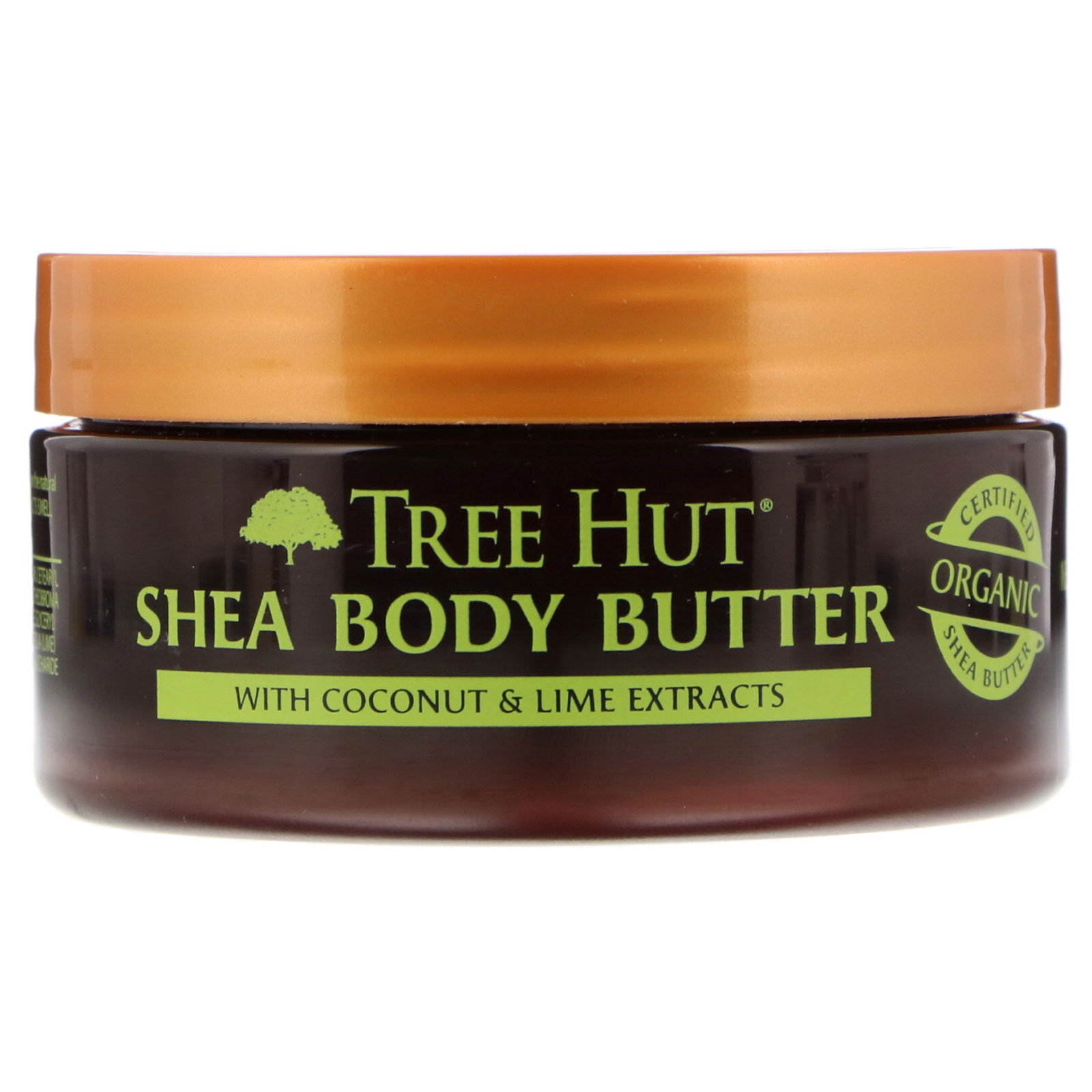 Tree Hut, 24 Hour Intense Hydrating Shea Body Butter, Coconut Lime, 7