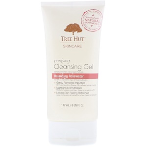 Отзывы о Tree Hut, Skincare, Purifying Cleansing Gel, Balancing Rosewater, 6 fl oz (177 ml)
