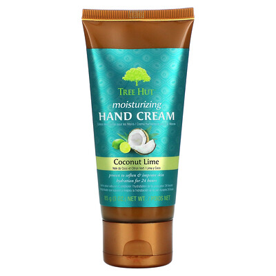 

Tree Hut, Moisturizing Hand Cream, Coconut Lime, 3 oz (85 g)